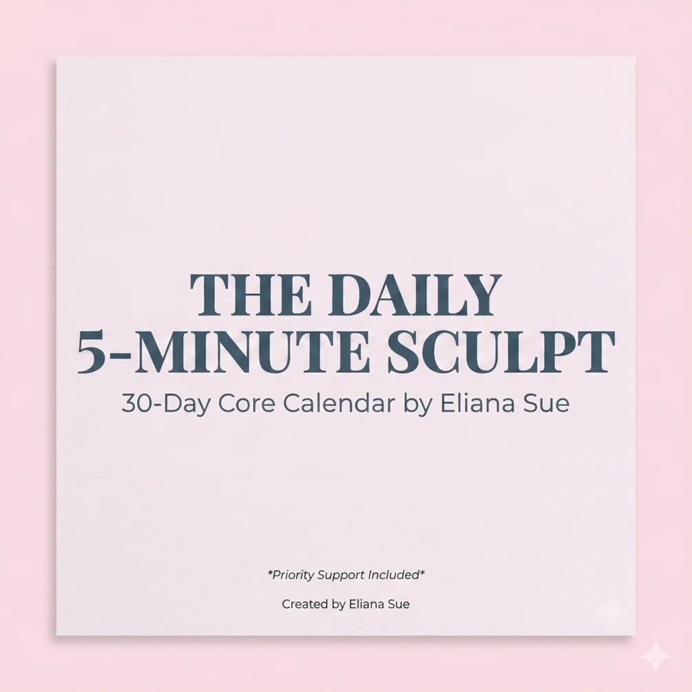 Cover of Eliana Sue’s 30-Day Core Calendar